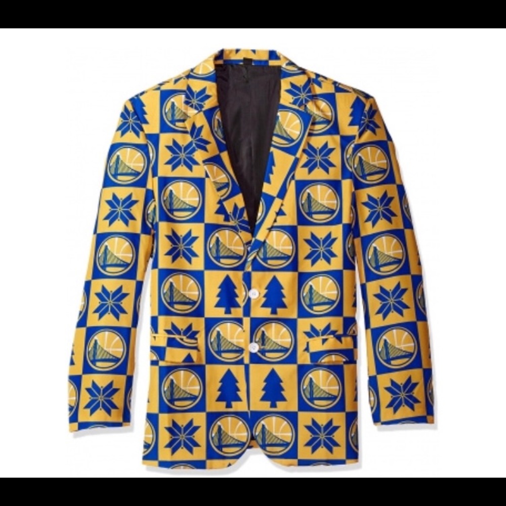 NBA Warriors Fan Coat Sz 42S NWT